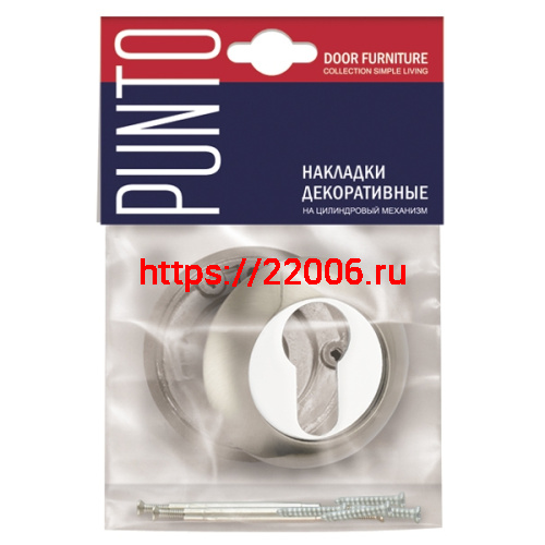 Накладка Punto (Пунто) под цилиндр ET.R.TL54 (ET TL) GR-23 графит фото 2