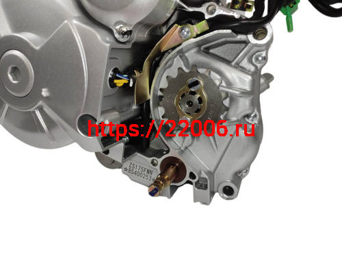 Двигатель 4т. 271 см3 175FMN, CB300RL, ZONGSHEN, 4х клап., эл+кик, возд охл 5 передач фото 4