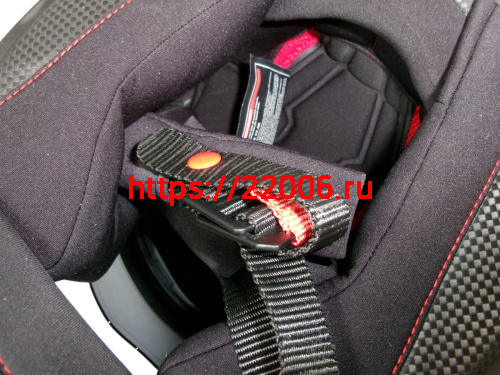 Шлем TVS RACING (Индия) STREET D/V DULL BLACK M.BLUE размер XXL, + пинлок в комплекте, очки фото 9