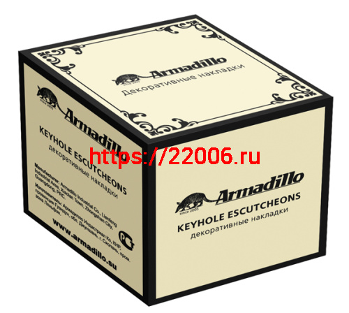 Накладка Armadillo (Армадилло) под цилиндр ET.R.CL55 (ET/CL) GOLD-24 золото 24К фото 2