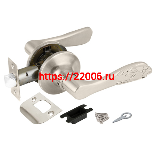 Ручка Punto (Пунто) защелка DK633 SN-PS (6033 SN-P) (без фик.) мат. никель