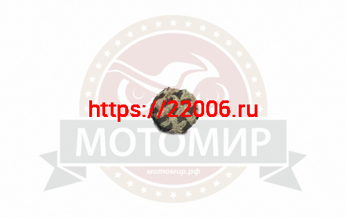 Накладка фрикционная сцепления "Газуля"  (сухарь) круглая (№2)