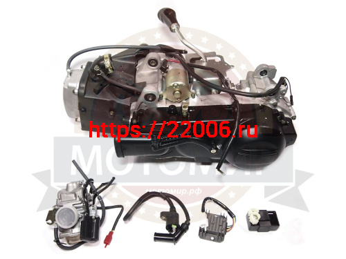 Двигатель ATV 4х такт. 150 см3 157QMJ (GY6-150) моноблок с редуктором в сборе