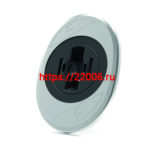 Накладка Mottura (Моттура) на замок 3D KEY, внутренняя 95.503B0 /глубина 10 (Мат. хром), 1 шт