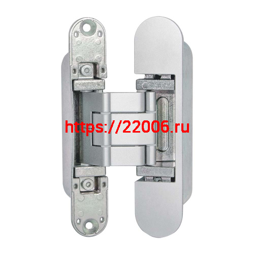 E30200.64.34 AGB (АГБ) (мат. хром) петля ECLIPSE 4.1 (4 накладки в комплекте)