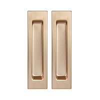 Ручка Punto (Пунто) для раздвижных дверей SH.SLQ152.010 (Soft LINE SLQ-010) SSG сатин.золото