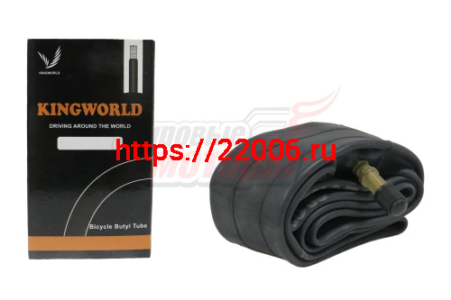 Велокамера 14" х 1.95/2.125 Kingworld, TR4, A/V, бутиловая (премиум качество), перс. короб. Велокамера 14" х 1.95/2.125 Kingworld, TR4, A/V, бутиловая (премиум качество), перс. короб.