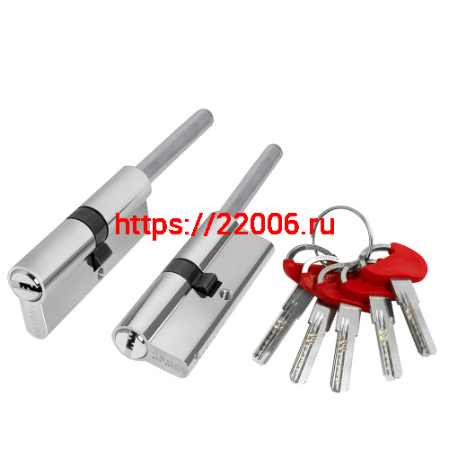 Цилиндровый Fuaro (Фуаро) механизм D-PRO5007 Tang 90 w/k (55+10+25) CP хром 5Key без верт.