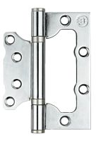 Петля Border (Бордер) без врезки (Петля бабочка ПБ) цинк белый