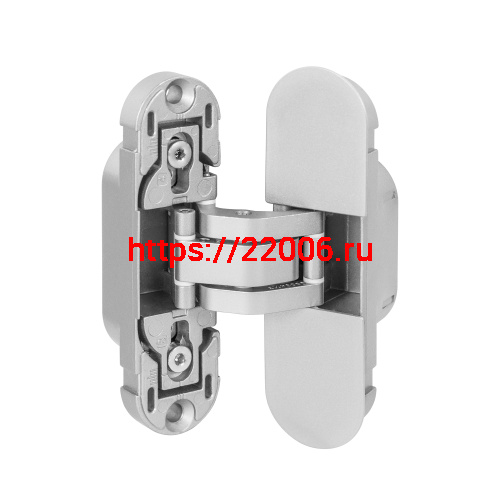 E30200.85.34 AGB (АГБ) (мат. хром) петля ECLIPSE 2.2 (4 накладки в комплекте)