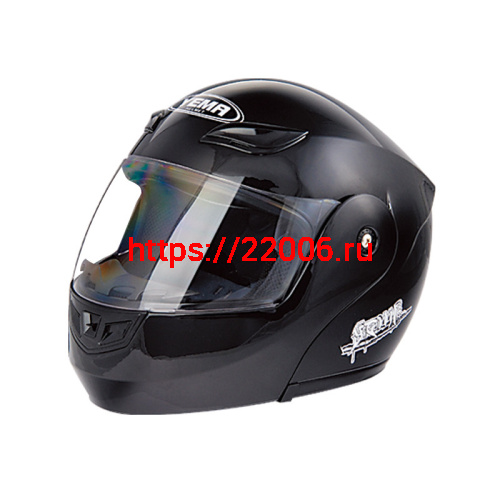 Мотошлем YM-920 черный (М)