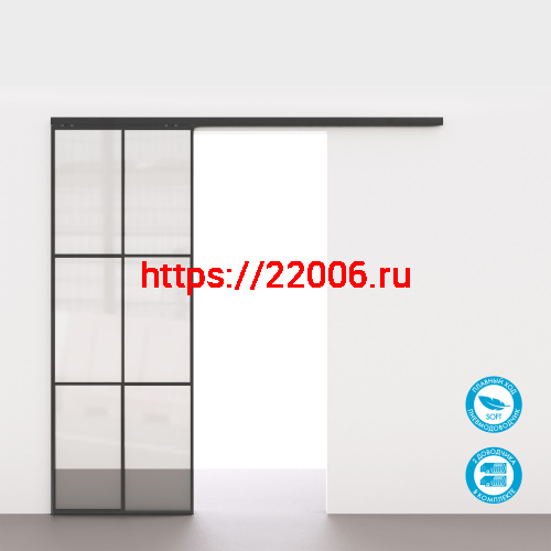 Комплект Armadillo (Армадилло) для раздвижных профильных дверей SLD.Comfort-PRO.SET2.PROF soft close/80