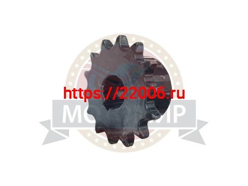 Звезда 14 зуб. (428) цепи, 12.7шаг, на вал d20мм, h28мм, шпонка 6мм, мотобуксировщик Звезда 14 зуб. (428) цепи, 12.7шаг, на вал d20мм, h28мм, шпонка 6мм, мотобуксировщик