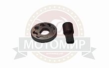 Насос масляный R07-GY60 (2е шестерни, шайба, вал)