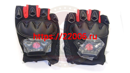 Перчатки SCOYCO (оригинал) МС-29D, красный, р-р L