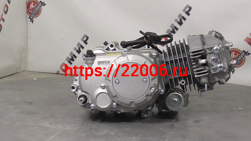 Двигатель 4т. 140 см3 (1P56FMJ) ,4МКПП, автомат. сцепл,педаль как "П5" ниж.эл.стартер + РАДИАТОР