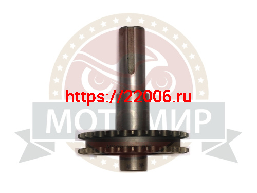 Вал отбора мощности МБ-2М с звездой 2х рядной 5-19 фото 2 Вал отбора мощности МБ-2М с звездой 2х рядной 5-19 фото 2