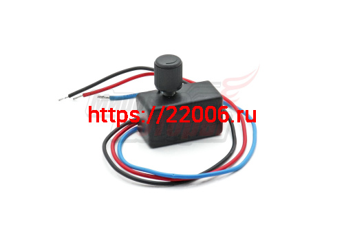 Регулятор-реостат электродвигателя постоянного тока 12-24В Регулятор-реостат электродвигателя постоянного тока 12-24В