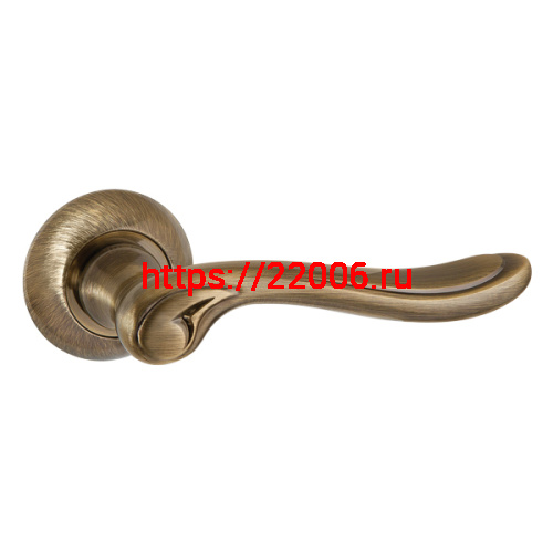 Ручка Punto (Пунто) раздельная R.TL54.ONDA (ONDA TL) ABG-6 зеленая бронза