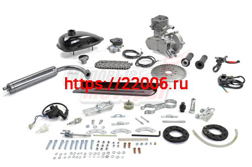 Двигатель Веломотор NR50 (КОМПЛЕКТ для установки)