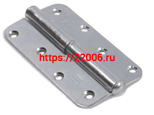 Петля skobis (СКОБИС) накладная ПН-110 цинк белый, правая