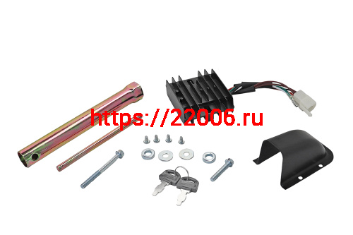 Двигатель LIFAN 18,5 л.с. NP460E с катушкой 11А, электростартер (459cc, вал d25) фото 6