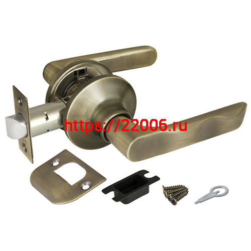 Ручка Punto (Пунто) защелка DK624 AB-PS (6024 AB-P) (без фик.) бронза