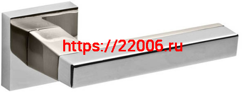 Ручка Fuaro (Фуаро) раздельная K.DM51.FLASH (FLASH DM) CP/SN-8 хром/матовый никель