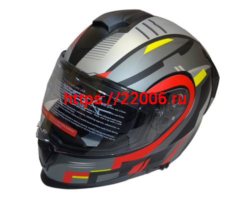 Шлем модуляр FALCON FL918, размер M, с очками, (уп. 6 шт.) Шлем модуляр FALCON FL918, размер M, с очками, (уп. 6 шт.)