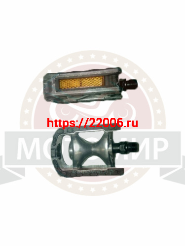 Педали Вело алюминий Comfort+противоскользящая поверхность 101х72мм. (FP-920В)