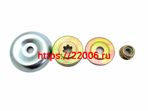 Набор шайб редуктора (3шт.) с гайкой для крепления ножа 26-52сс (6 шлицов)