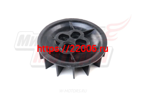 Крыльчатка пластиковая для компрессора (95Х6Х26) 010420 фото 2