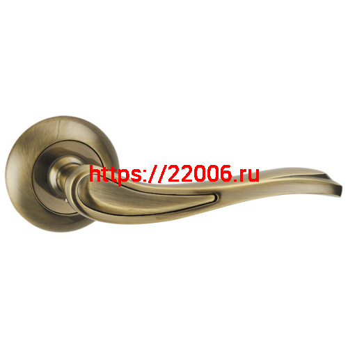 Ручка Punto (Пунто) раздельная R.TL54.SALSA (SALSA TL) ABG-6 зеленая бронза