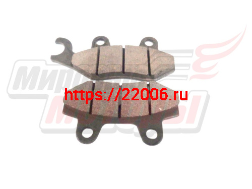 Колодки тормозные дисковые TTR250Rb (передние), DELTA200, RC200