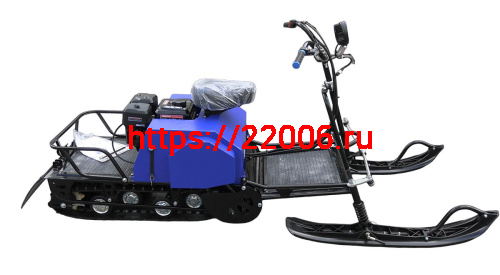 Мотобуксировщик компактный ЛИДЕР-СИГМА-2К, 8+ л.с., с лыжным модулем, ВАРИАТОР TAV2-40 фото 3