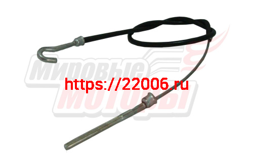 Тяга (трос) заднего тормоза Минск Лидер (3.113-34300А) (ЗАВОД, г.Минск) Тяга (трос) заднего тормоза Минск Лидер (3.113-34300А) (ЗАВОД, г.Минск)