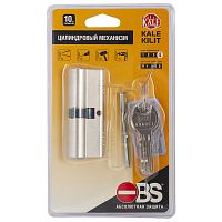 Цилиндровый Kale kilit (Кале килит) механизм 164 OBS SNE/110 (50+10+50) mm никель 5 кл.