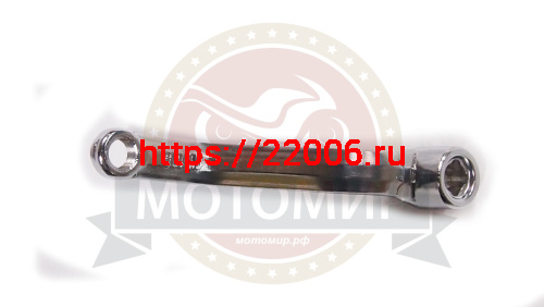 Шатуны Веломотор F50 "Газуля" (изогнутые, ручной стартер) лев.+ прав. со звездой 44 зуб. фото 3 Шатуны Веломотор F50 "Газуля" (изогнутые, ручной стартер) лев.+ прав. со звездой 44 зуб. фото 3