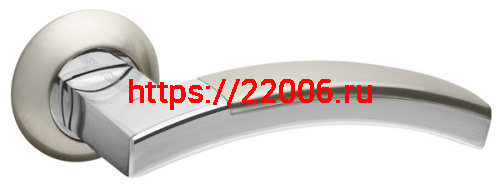 Ручка Fuaro (Фуаро) раздельная R.RM54.ACCORD (ACCORD RM) SN/CP-3 матовый никель/хром