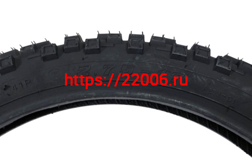 Покрышка 17" 2.75-17 Р259, без камеры, питбайк, WANDA фото 4