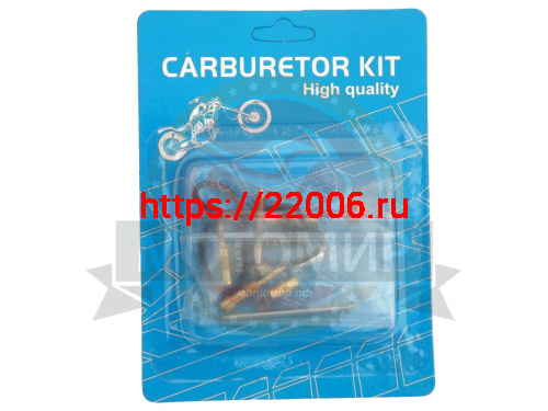 Ремкомплект карбюратора 4х такт. 152QMI,157QMJ (жиклеры+прокладки) Ремкомплект карбюратора 4х такт. 152QMI,157QMJ (жиклеры+прокладки)