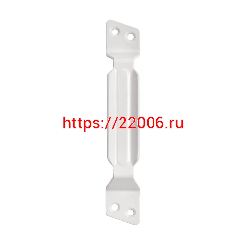 Ручка-скоба РС-80-2 белая (пакет) фото 2