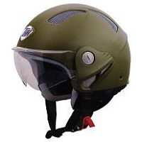 Мотошлем THH T-9 matte dark green (L)