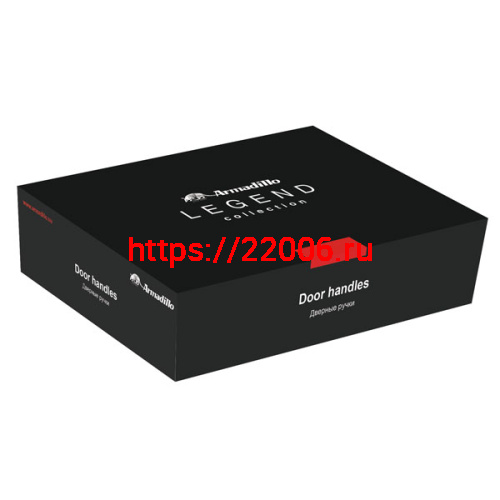 Ручка Armadillo (Армадилло) раздельная K.SQ52.ORBIS (ORBIS SQ004) SN/CP-3 матовый никель/хром фото 3