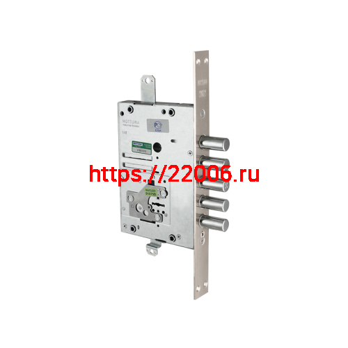 Замок Mottura (Моттура) врезной сувальдный 52.J525M-D MyKey (правый), ключ 60 мм, без накл.