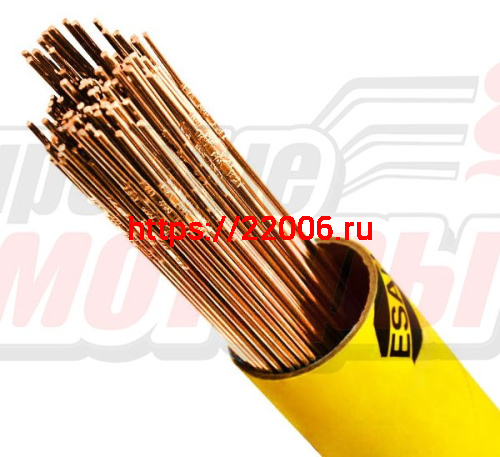 Пруток сварочный омедн. ESAB ОК 13.32 (1,6*1000мм, 5кг) (СПб) Пруток сварочный омедн. ESAB ОК 13.32 (1,6*1000мм, 5кг) (СПб)