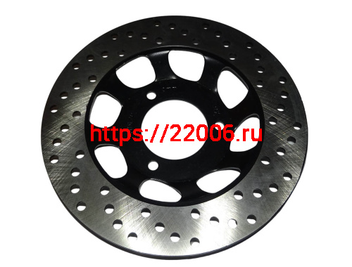 Диск тормозной передний (220х58х3) (отв: 3х70) скутер TRACER ADV (Е126) Диск тормозной передний (220х58х3) (отв: 3х70) скутер TRACER ADV (Е126)