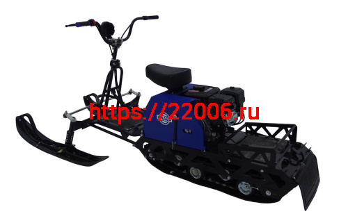 Мотобуксировщик компактный с лыжным модулем ЛИДЕР-ДЕЛЬТА-2, CVTL (+Фара) 8+ л.с., ВАРИАТОР TAV2-40 фото 6
