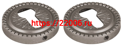 Накладка Armadillo (Армадилло) под цилиндр ET.R.CL55 (ET/CL) AS-9 античное серебро