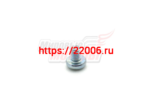 Винт М4х6 полусфера